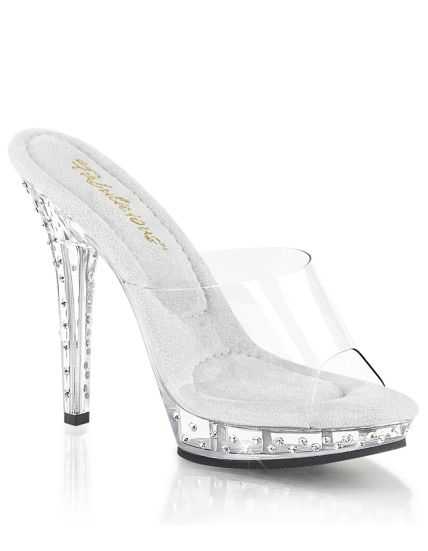 Mules Strass LIP-101SDT : Le Serti de Cristaux Captivant LBDHT