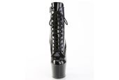 bottines-pole-dance-noires-paillettes-bleues-plateforme-7cm-pleaser bottines-pole-dance-noires-paillettes-bleues-plateforme-7cm-pleaser