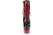 bottines-pole-dance-bicolores-noires-et-rouges-plateforme-7cm-pleaser bottines-pole-dance-bicolores-noires-et-rouges-plateforme-7cm-pleaser