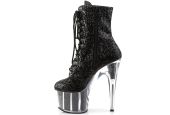 Bottines de spectacle grande taille à paillettes haute brillance Bottines de spectacle grande taille à paillettes haute brillance