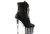 Bottines de scène pour modèles transgenres à texture pailletée Bottines de scène pour modèles transgenres à texture pailletée