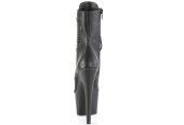 Bottines sexy à lacets style industriel et poche tactique Bottines sexy à lacets style industriel et poche tactique