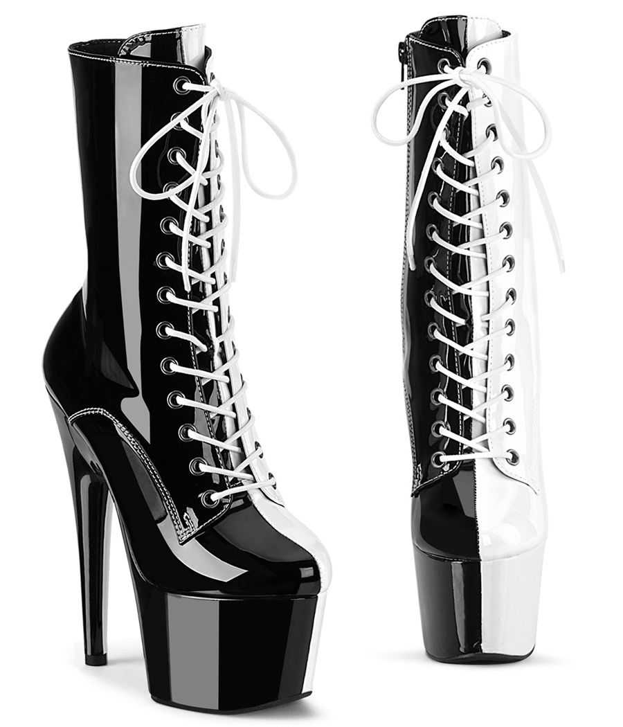 bottines-bicolores-noir-blanc-vernies-haut-talon-plateforme bottines-bicolores-noir-blanc-vernies-haut-talon-plateforme