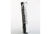 bottines-sexy-noir-blanc-vernies-grande-taille-stiletto-18cm bottines-sexy-noir-blanc-vernies-grande-taille-stiletto-18cm