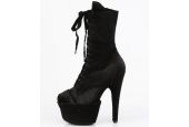 bottines-pole-dance-velours-mat-noir-lacets-ajustables bottines-pole-dance-velours-mat-noir-lacets-ajustables