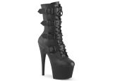 bottines-sexy-noir-mat-quatre-brides-clous-stiletto-18cm bottines-sexy-noir-mat-quatre-brides-clous-stiletto-18cm
