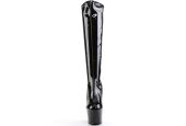 bottes-pole-dance-noir-verni-plateforme-extensible-pleaser bottes-pole-dance-noir-verni-plateforme-extensible-pleaser