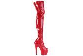 cuissardes-sexy-rouges-vernies-éclat-miroir-talon-haut-extreme-spectacle