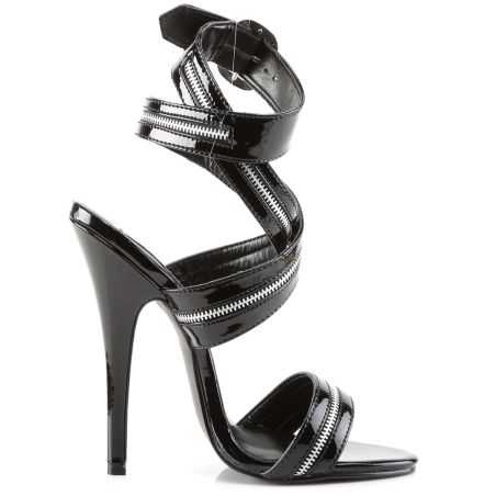 sandales-domina-119-noir-vernis-devious-bride-zip-talon-14cm