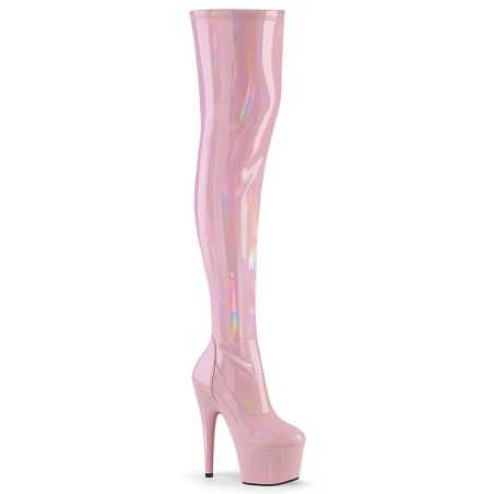 cuissardes-roses-holographiques-premium-pole-dance-talon-18cm-adore-3000hwr-pleaser