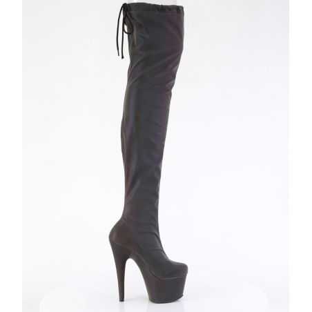 cuissardes-textile-4-way-stretch-gris-plateforme-7cm-look-futuriste-18cm