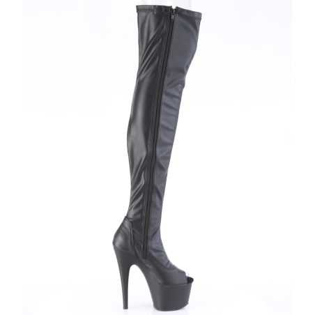 cuissardes-sexy-noires-mat-peep-toe-talon-extreme-18cm-shooting-spectacle