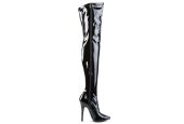 cuissardes-sexy-noires-vernies-bout-pointu-talon-aiguille-15cm-spectacle