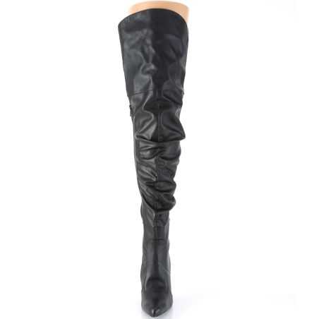 cuissardes-noires-mates-drapées-grande-taille-transgenre-confort-doublure-10cm