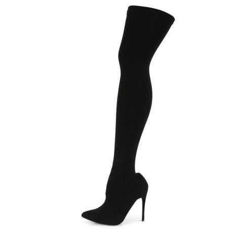 cuissardes-fetichistes-nylon-mat-chic-sans-fermeture-eclair-courtly-3005