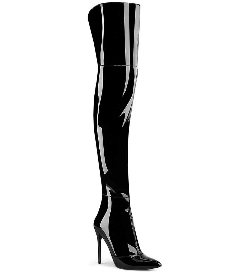 cuissardes-noires-vernies-premium-zip-dorsal-stiletto-13cm-courtly-3012-pleaser
