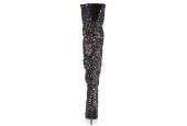 cuissardes-textile-pailleté-noir-extensible-talon-aiguille-look-soiree-13cm