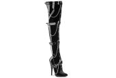 cuissardes-noires-vernies-chaines-metal-anneaux-talon-aiguille-15cm-domina-3027-devious cuissardes-noires-vernies-chaines-metal-anneaux-talon-aiguille-15cm-domina-3027-devious