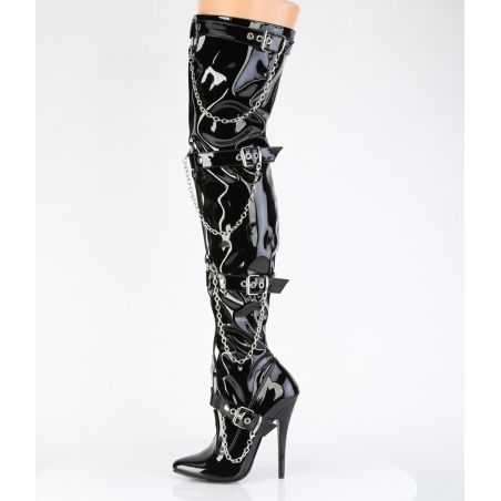 cuissardes-fetichistes-vernies-anneaux-O-ring-talon-stiletto-15cm-devious