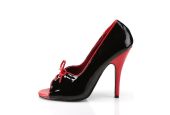 chaussure-pin-up-rouge-et-noire-noeud-empeigne-lbdht
