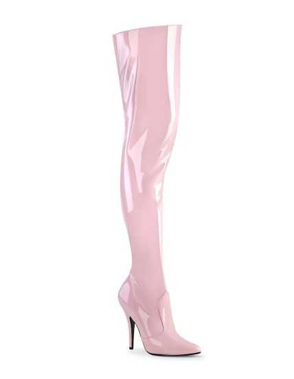 L'Éclat Seduce-3010-W : La Cuissarde Stiletto Absolue