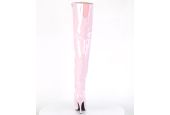 cuissardes-extensibles-vernis-rose-talon-aiguille-look-girly-13cm