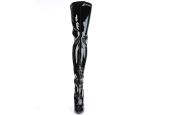 cuissarde-noire-vernie-open-back-pleaser-seduce-3063-stiletto cuissarde-noire-vernie-open-back-pleaser-seduce-3063-stiletto