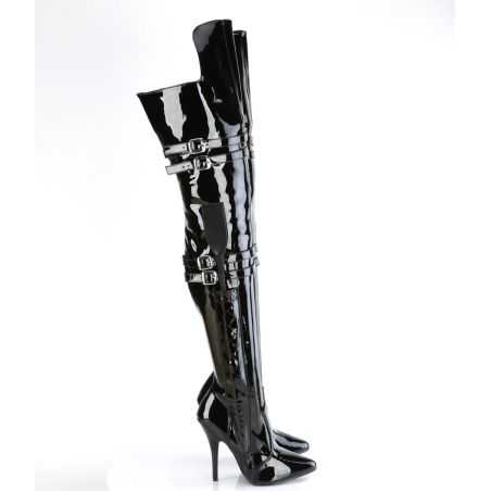 chaussure-fetichiste-noire-vernie-porte-cravache-seduce-3080