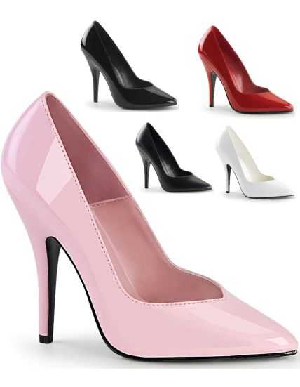L\'Éclat Seduce-420V : L\'Escarpin Stiletto à Découpe en V