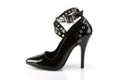 chaussure-stiletto-noire-brillante-oeillets-metal-lbdht chaussure-stiletto-noire-brillante-oeillets-metal-lbdht