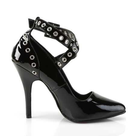 chaussure-spectacle-noire-vernie-details-oeillets-pleaser
