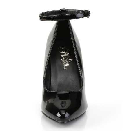 talons-aiguilles-bride-cheville-pleaser-noir-vernis