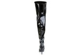 cuissarde-noir-vernis-sans-plateforme-stiletto-chic