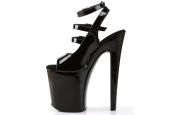 chaussure-pole-dance-noire-brides-plates-lbdht