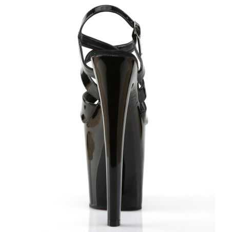 sandale-fetichiste-noir-vernis-brides-croisees-pleaser