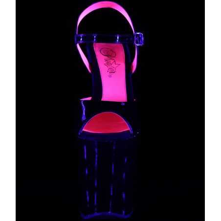 sandale-noire-vernie-plateforme-rose-neon-uv-pleaser-xtreme-809tt