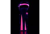 sandale-fetichiste-bicolore-noir-et-rose-neon-pleaser sandale-fetichiste-bicolore-noir-et-rose-neon-pleaser