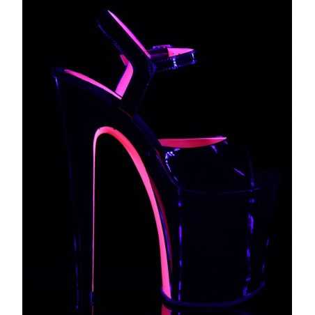 chaussure-spectacle-rose-uv-reactive-talon-20cm-xtreme