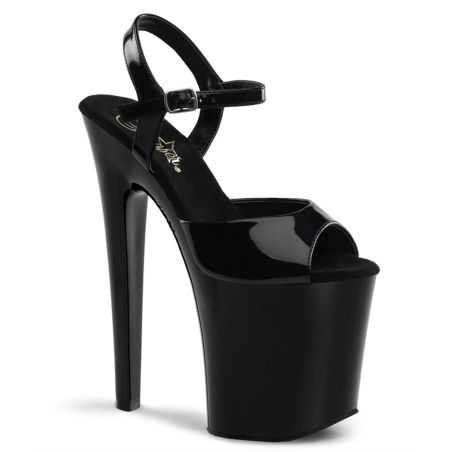 sandale-noire-vernis-plateforme-noire-mate-talon-20cm-pleaser-xtreme-809