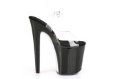 chaussure-spectacle-transparente-talon-20cm-scintillant
