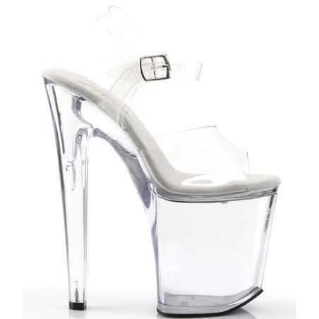 chaussure-spectacle-transparente-talon-20cm-aérien