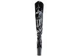 cuissarde-noire-vernie-pleaser-xtreme-3010-talon-20cm cuissarde-noire-vernie-pleaser-xtreme-3010-talon-20cm