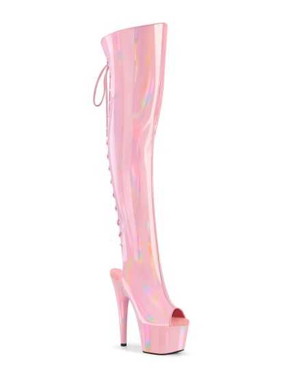 L'Éclat Adore-3019HWR : La Cuissarde Open Heel-Toe Wrapped