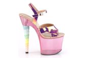 chaussure-spectacle-rose-talon-sculpte-paillettes