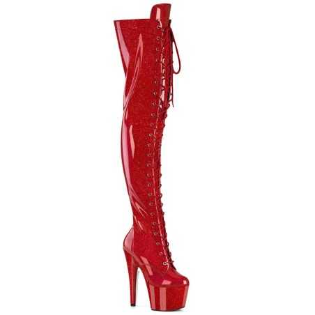 cuissarde-rouge-vernie-lacage-frontal-pleaser-adore-3020gp