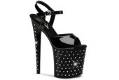 sandale-noire-vernie-plateforme-strass-talon-20cm-pleaser-stardust-809 sandale-noire-vernie-plateforme-strass-talon-20cm-pleaser-stardust-809