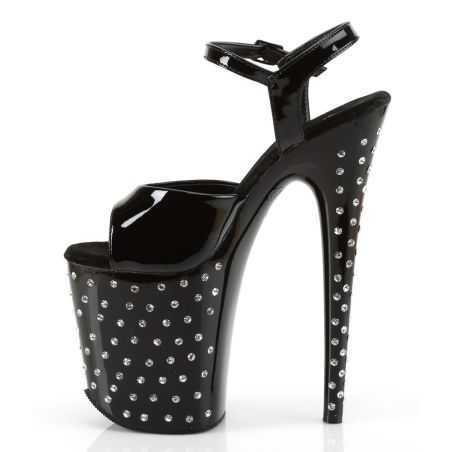 chaussure-pole-dance-noire-brillante-strass-lbdht