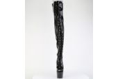 botte-haute-noire-brillante-bout-ouvert-lacets-avant-plateforme-wrap botte-haute-noire-brillante-bout-ouvert-lacets-avant-plateforme-wrap