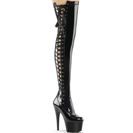 cuissarde-noir-vernis-lacage-lateral-ruban-plateforme-pleaser-adore-3050