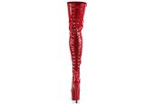 chaussure-sexy-rouge-vernie-corset-jambe-pleaser